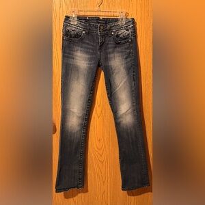 Vigoss Dark Wash Straight Leg Jeans